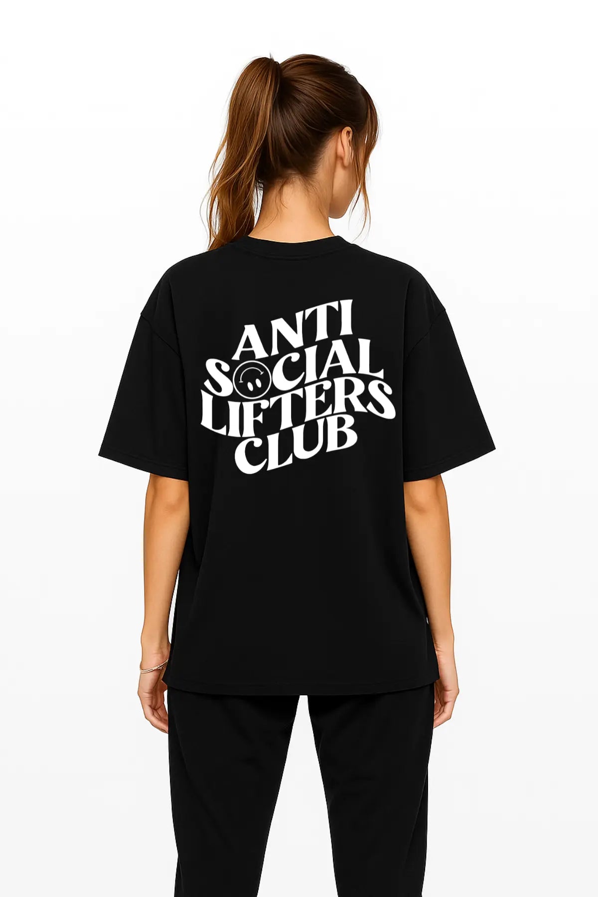Anti Social Lifters Club Oversized Shirt