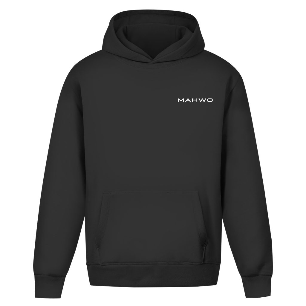 MAHWO Black Oversized Hoodie