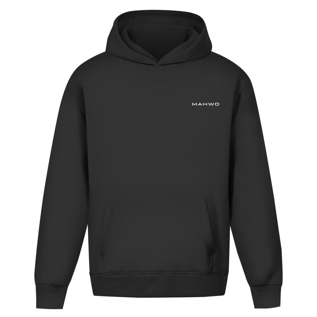 MAHWO Black Oversize Hoodie