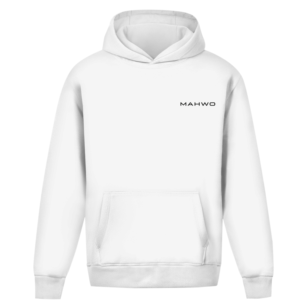 MAHWO White Oversize Hoodie