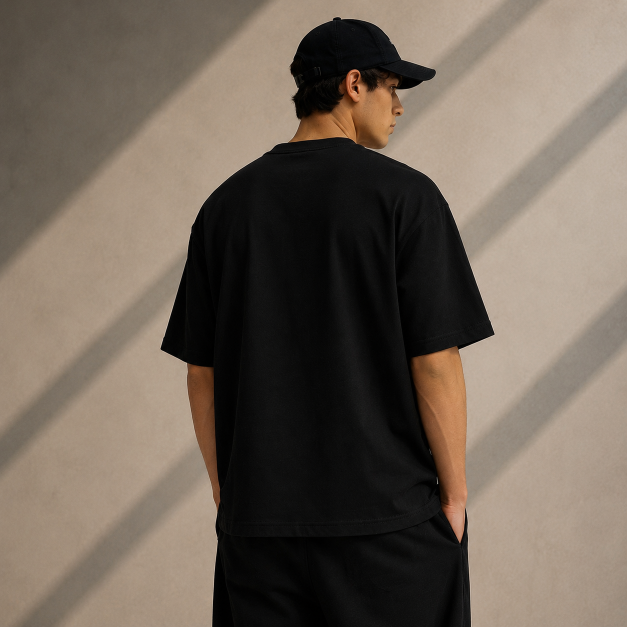 MAHWO Black Oversized Shirt