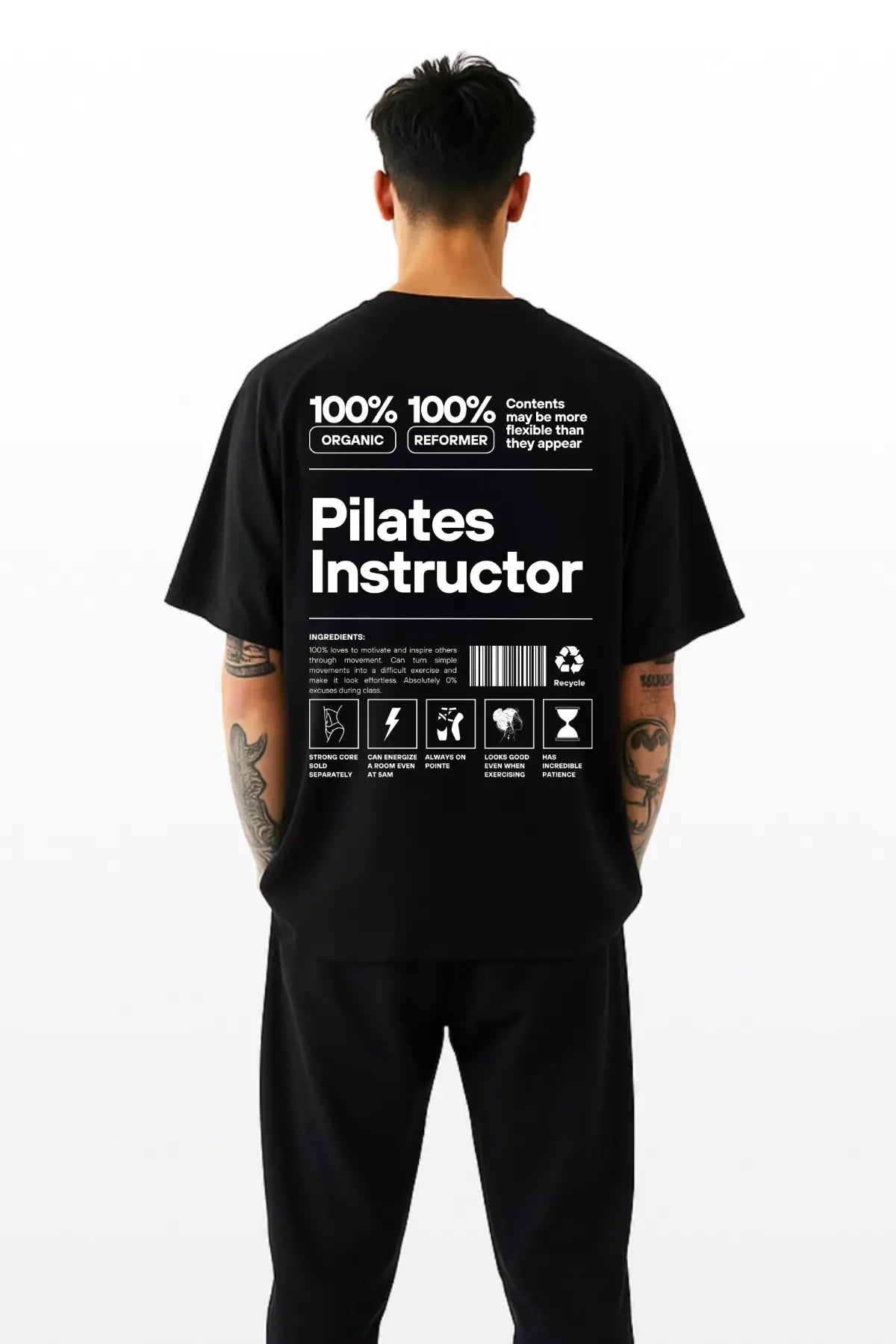 Pilates Instructor  Oversized Shirt