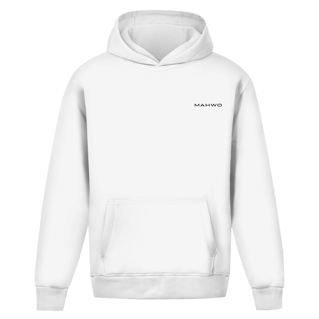 MAHWO White Oversize Hoodie