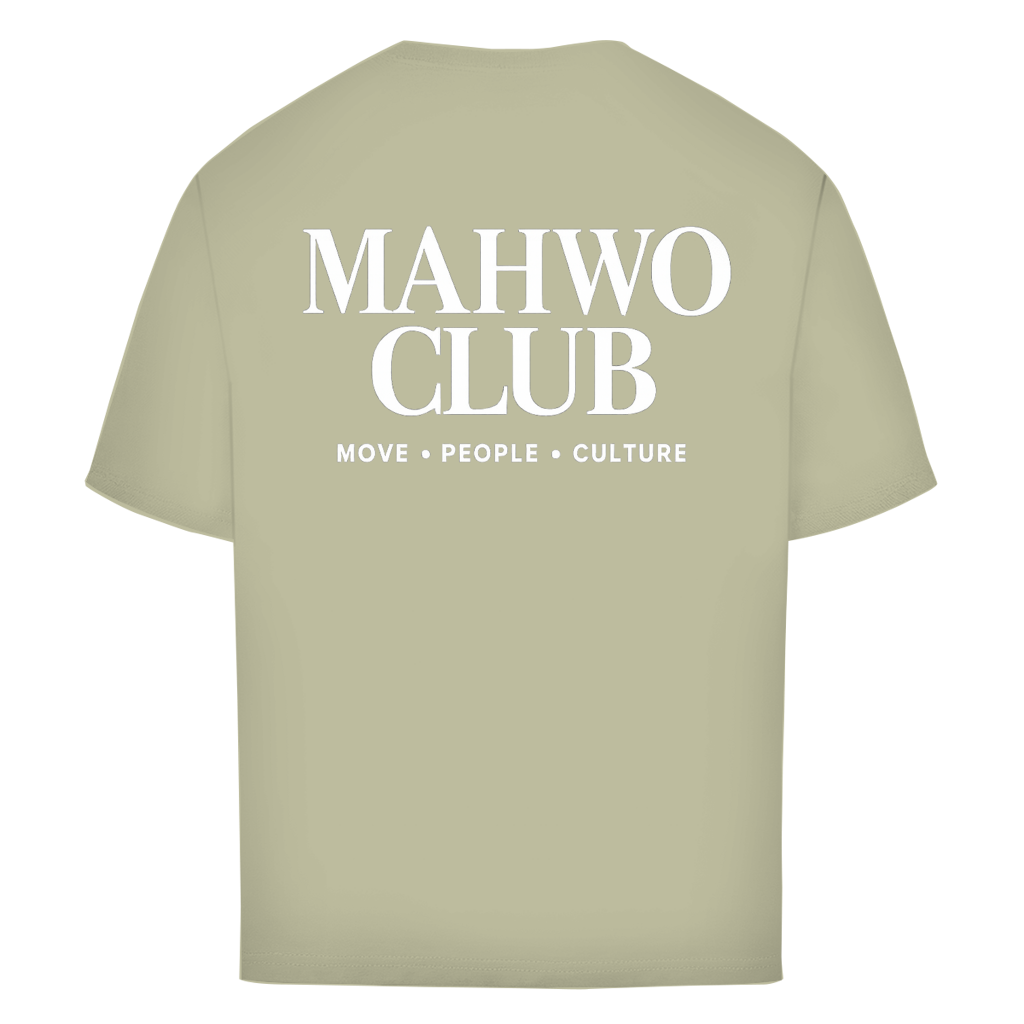 MAHWO CLUB Oversized T-Shirt