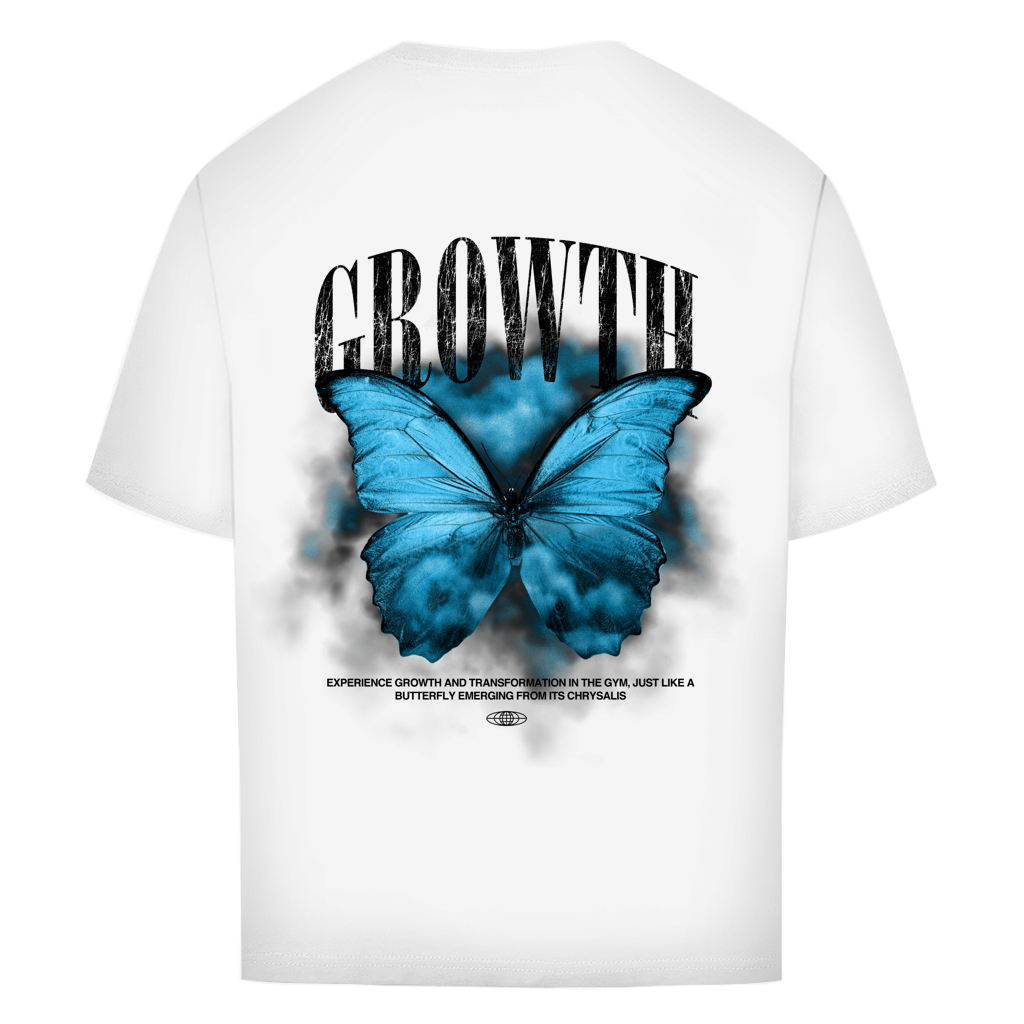 Growth White Oversized T-Shirt