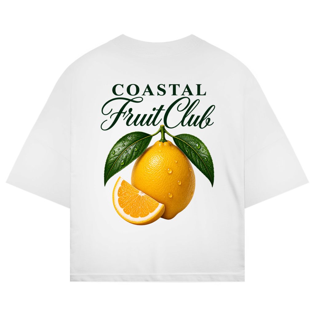 Coastal Fruit Club Oversize Boxy T-Shirt