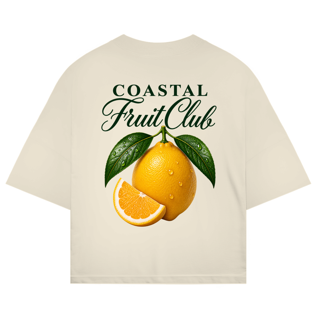 Coastal Fruit Club Oversize Boxy T-Shirt