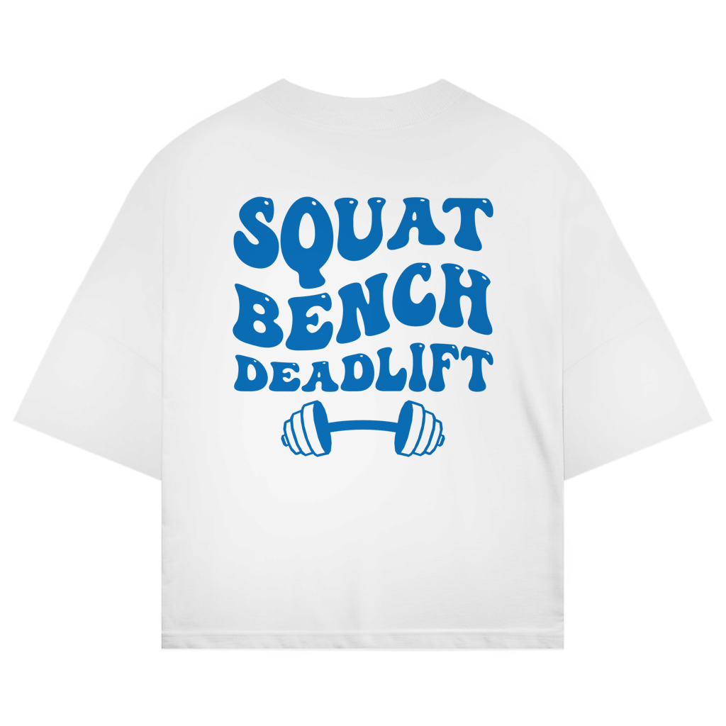 Squat Bench Deadlift Oversize Boxy T-Shirt