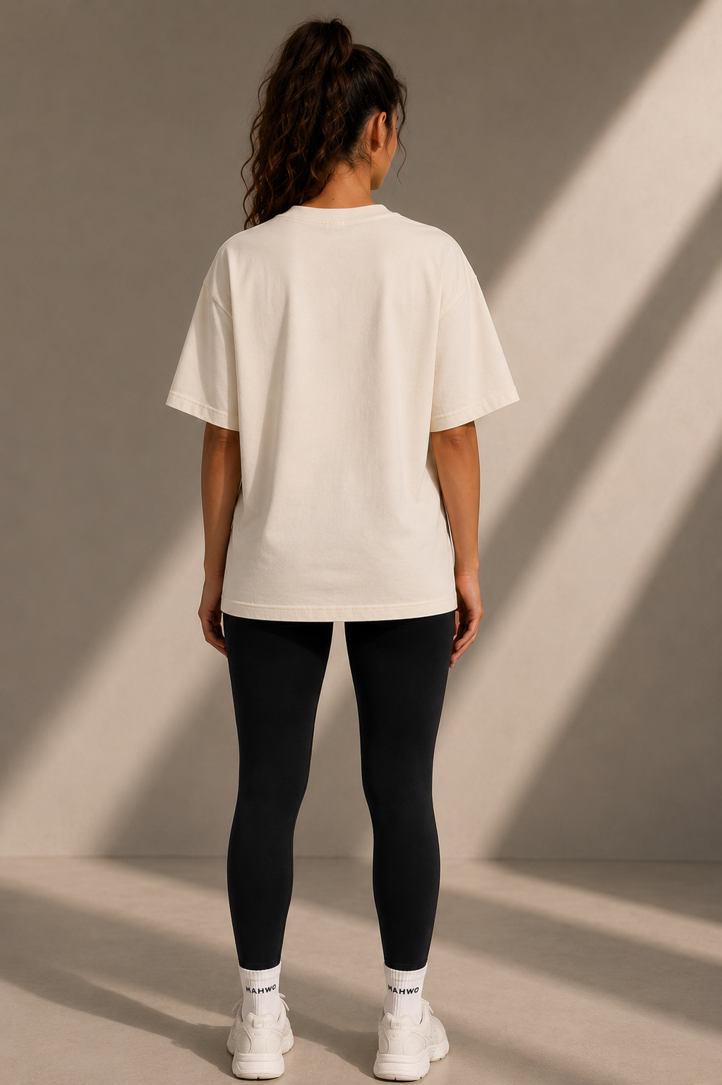 MAHWO Creme Oversized Shirt