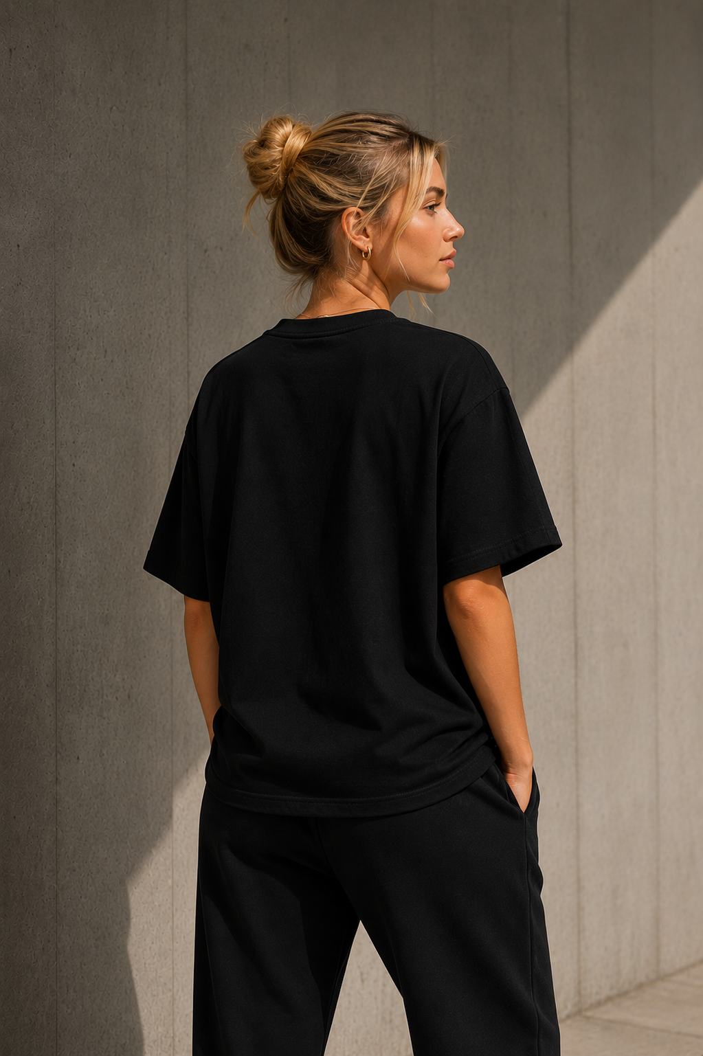MAHWO Black Oversized Shirt