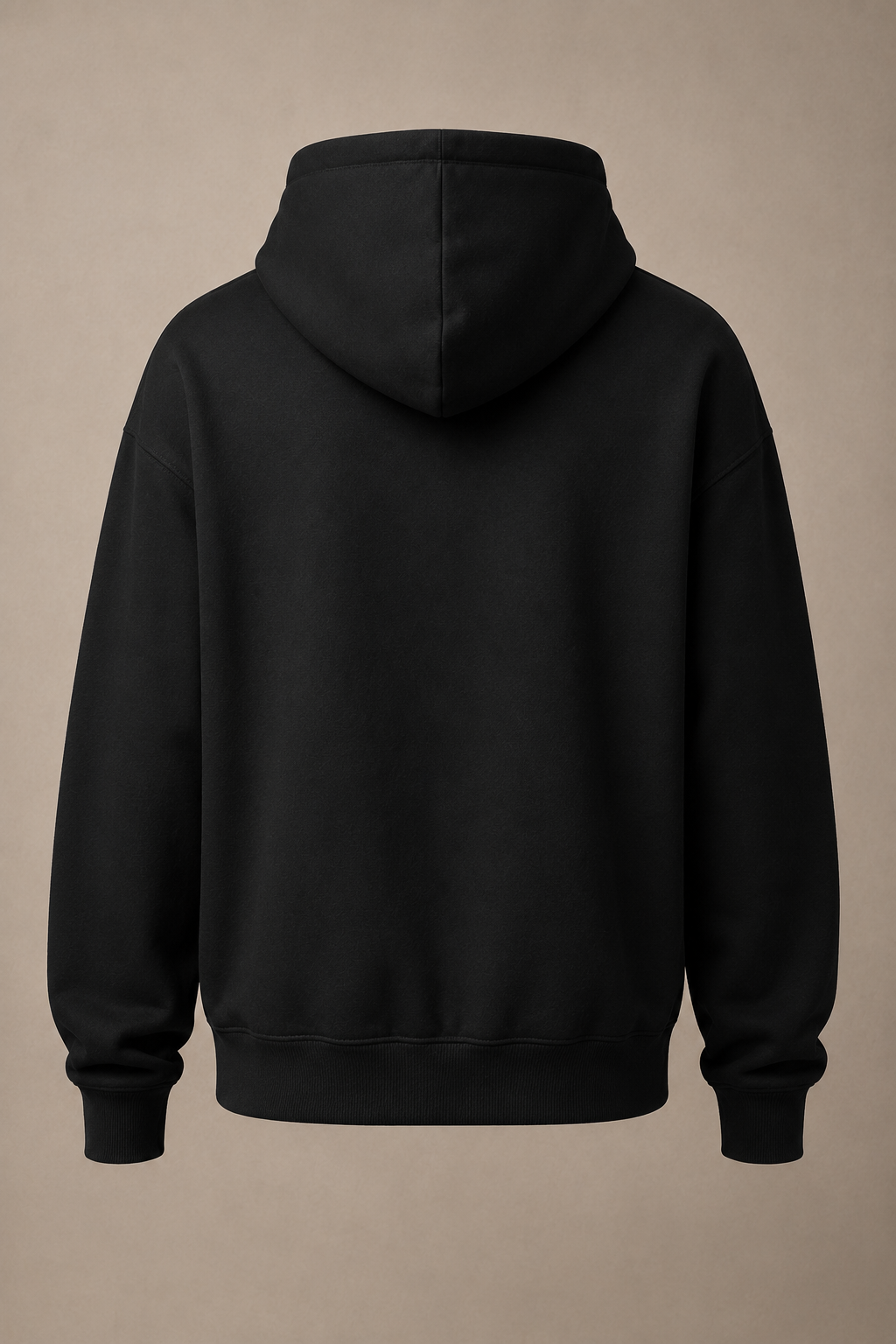 MAHWO Black Oversized Hoodie