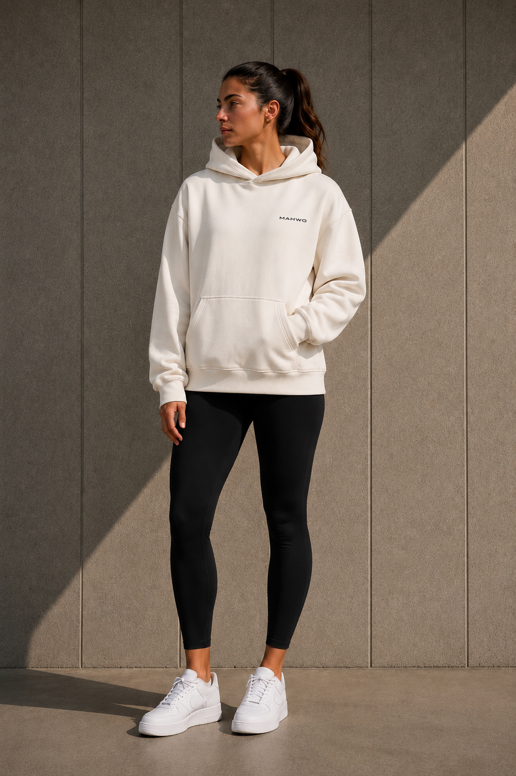 MAHWO Sand Oversize Hoodie