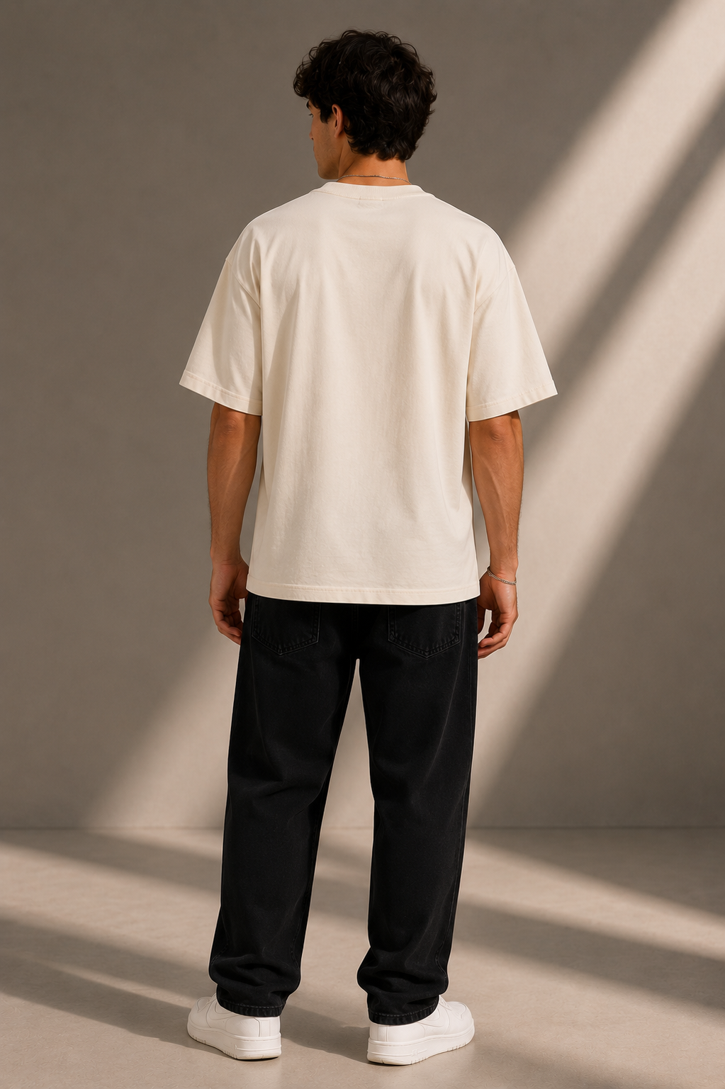 MAHWO Creme Oversized Shirt