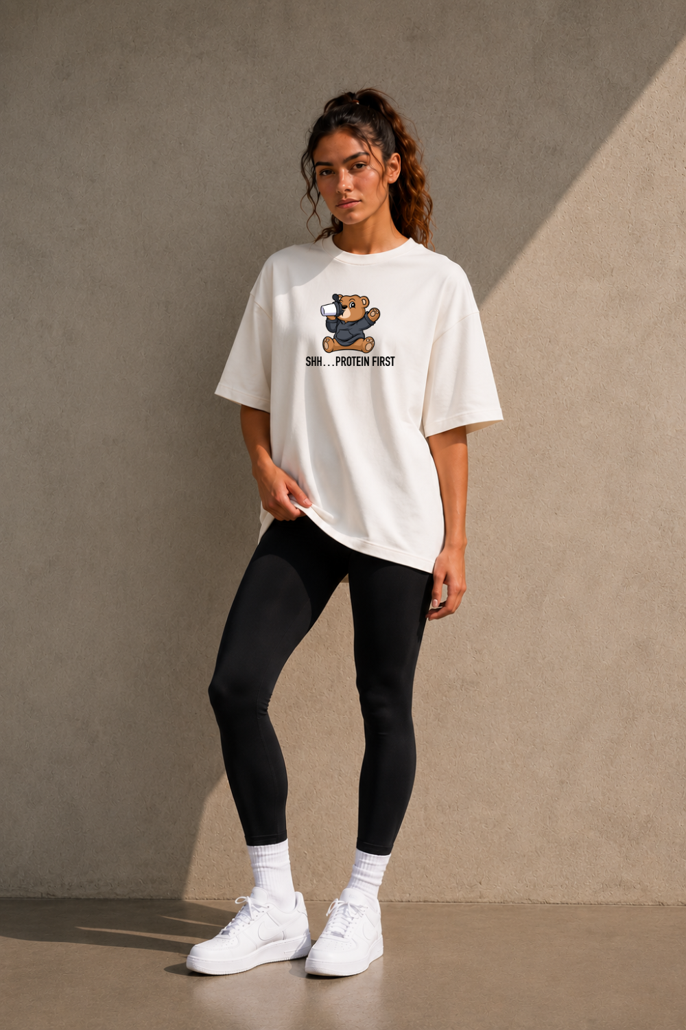 Shirt SHH...  Protein First Oversize T-Shirt